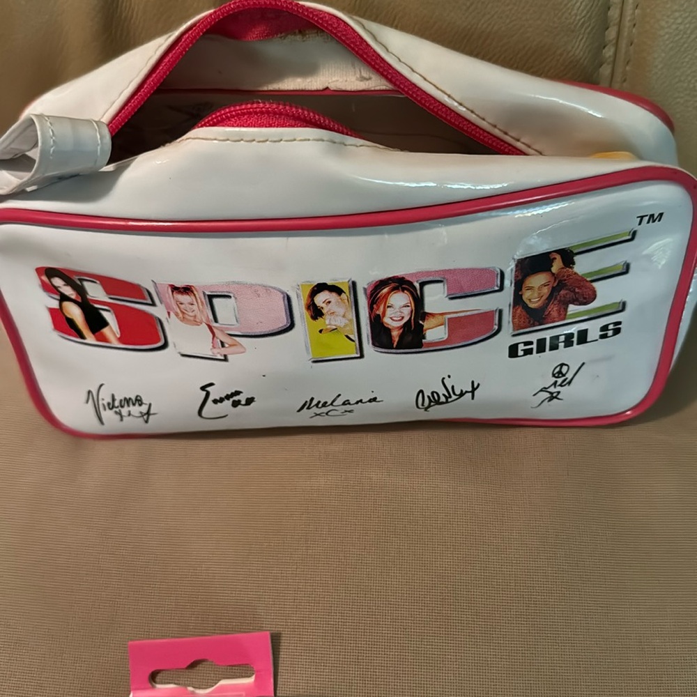 Spice girls cosmetic bag